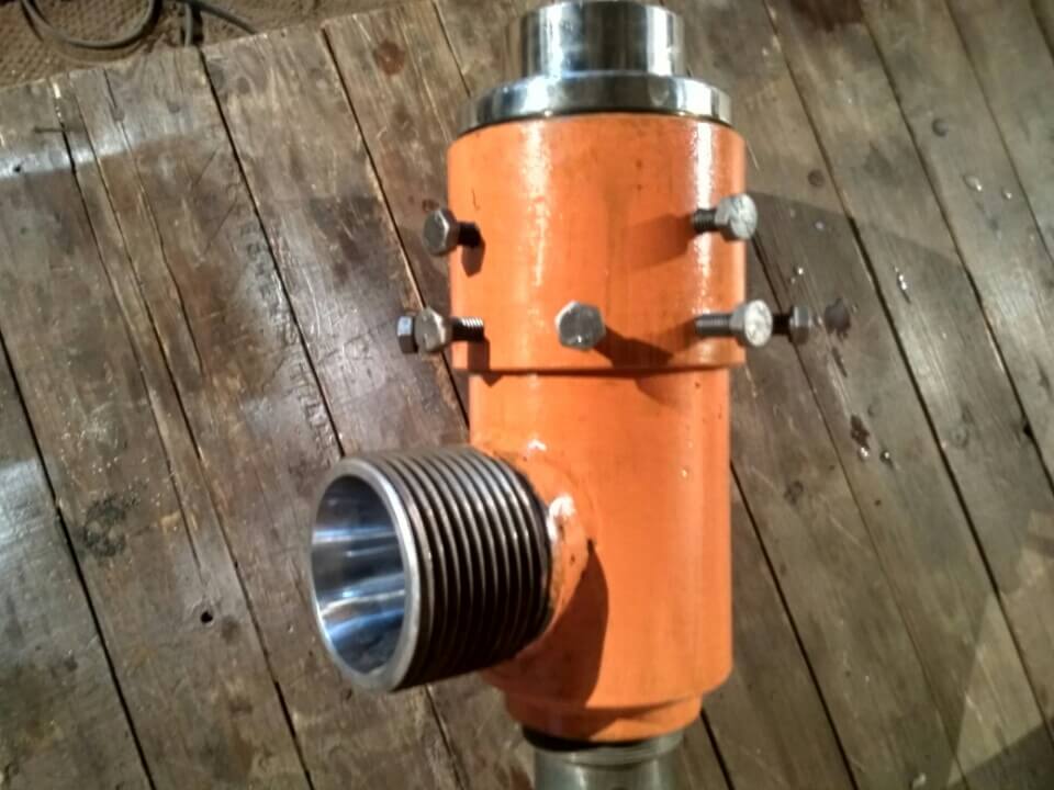 Rubber Extruders Cross Head – 2 inch